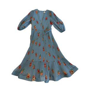 Zimmermann Paisley Long Sleeve Maxi Dress